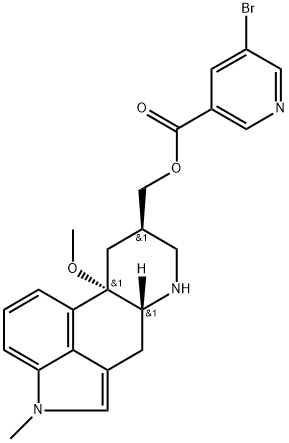 尼麦角林杂质H结构式