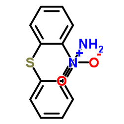 2-氨基-2'-硝基二苯硫醚结构式