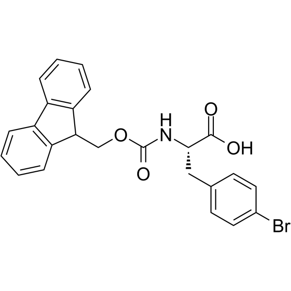 Fmoc-L-4-溴苯丙氨酸图片