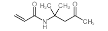 Diacetone acrylamide Structure