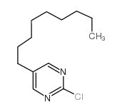 2-chloro-5-nonylpyrimidine Structure