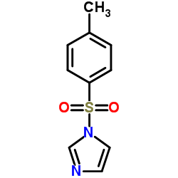 1-对甲基苯磺酰咪唑结构式