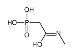 [2-(methylamino)-2-oxoethyl]phosphonic acid Structure
