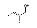 2-fluoro-3-methylbut-2-en-1-ol Structure