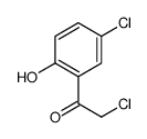 Ethanone, 2-chloro-1-(5-chloro-2-hydroxyphenyl)- (9CI)结构式