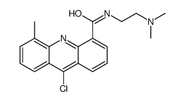 9-chloro-N-[2-(dimethylamino)ethyl]-5-methylacridine-4-carboxamide Structure