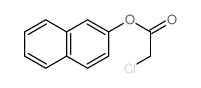 Acetic acid, 2-chloro-,2-naphthalenyl ester结构式