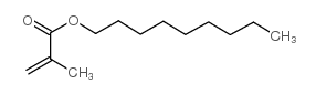 2-甲基-2-丙烯酸壬酯结构式