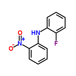 2-氟-2'-硝基二苯胺结构式