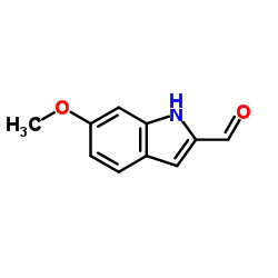 6-甲氧基-1H-吲哚-2-甲醛结构式