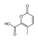 3-甲基-6-氧代-6H-吡喃-2-羧酸结构式