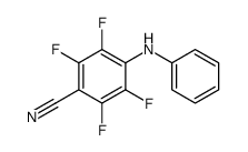 4-anilino-2,3,5,6-tetrafluorobenzonitrile Structure