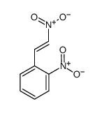 1-NITRO-2-(2-NITROVINYL)BENZENE Structure