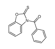 phenyl-(2-sulfanylidene-1,3-benzoxazol-3-yl)methanone Structure