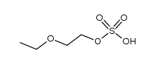 sulfuric acid mono-(2-ethoxy-ethyl ester)结构式