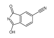 5-氰基邻苯二甲酰亚胺结构式