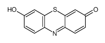 7-Hydroxy-3H-phenothiazin-3-one结构式