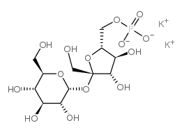 蔗糖6'-单磷酸二钾盐结构式
