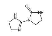 N-(imidazolin-2-yl)imidazolidin-2-one结构式
