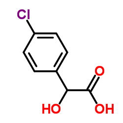 P-chloro mandelic acid Structure