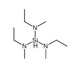 N-bis[ethyl(methyl)amino]silyl-N-methylethanamine Structure