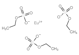 europium ethyl sulfate Structure