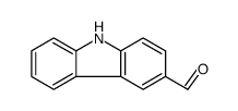 9H-咔唑-3-甲醛结构式