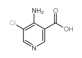 4-氨基-5-氯烟酸结构式