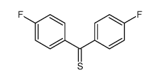 bis(4-fluorophenyl)methanethione Structure