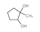 1-methylcyclopentane-1,2-diol Structure