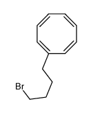 1-(4-Bromobutyl)cyclooctatetraene结构式