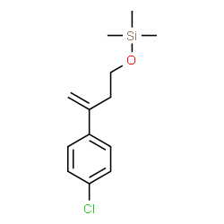 [[3-(4-Chlorophenyl)-3-butenyl]oxy]trimethylsilane Structure