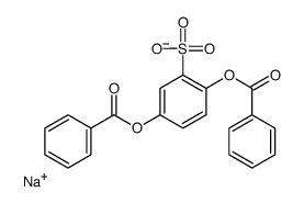 sodium,2,5-dibenzoyloxybenzenesulfonate结构式
