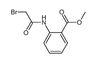 2-(2-bromoacetylamino)benzoic acid methyl ester结构式