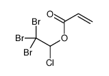 (2,2,2-tribromo-1-chloroethyl) prop-2-enoate Structure