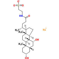 Taurochenodeoxycholic acid sodium salt Structure