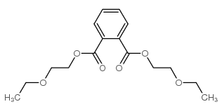 1,2-Benzenedicarboxylicacid, 1,2-bis(2-ethoxyethyl) ester Structure