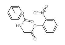 (2-nitrophenyl) 2-phenylmethoxycarbonylaminoacetate结构式