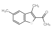 2-ACETYL-3,5-DIMETHYLBENZO(B)THIOPHENE Structure