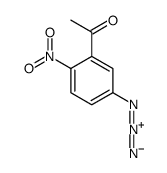 (3-acetyl-4-nitrophenyl)-diazonioazanide Structure