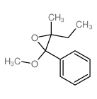 Oxirane,2-ethyl-3-methoxy-2-methyl-3-phenyl-结构式