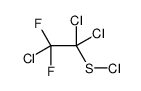 (1,1,2-trichloro-2,2-difluoroethyl) thiohypochlorite结构式