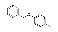 5-苄氧基-2-甲基吡啶结构式