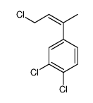 1,2-dichloro-4-(4-chlorobut-2-en-2-yl)benzene结构式