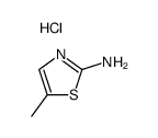 5-甲基噻唑-2-胺盐酸盐结构式