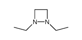 1,2-diethyl-1,2-diazetidine Structure