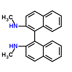 (S)-N,N'-二甲基联萘胺结构式