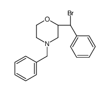 (2R)-4-benzyl-2-[(S)-bromo(phenyl)methyl]morpholine结构式