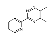 1,2,4-Triazine,5,6-dimethyl-3-(6-methyl-2-pyridinyl)-(9CI)结构式