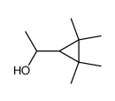 1-(2,2,3,3-Tetramethylcyclopropyl)-ethanol结构式